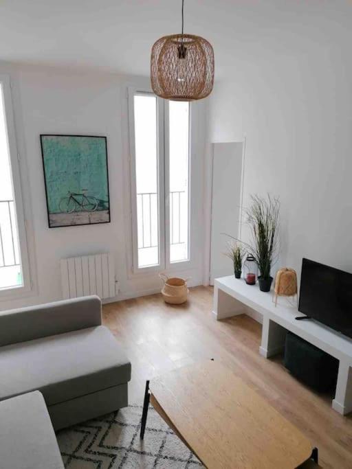 Magnifique Appartement T4, Plage Des Catalans Marseille Eksteriør billede
