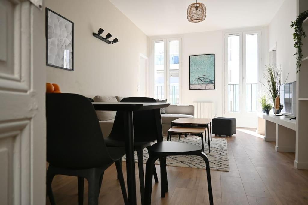 Magnifique Appartement T4, Plage Des Catalans Marseille Eksteriør billede
