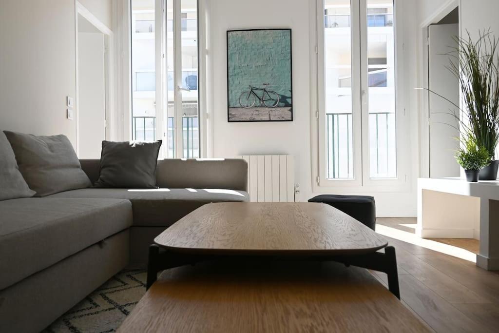 Magnifique Appartement T4, Plage Des Catalans Marseille Eksteriør billede